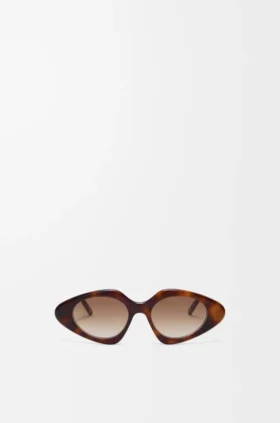 Dreieckige, schmale Sonnenbrille