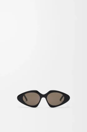 Dreieckige, schmale Sonnenbrille