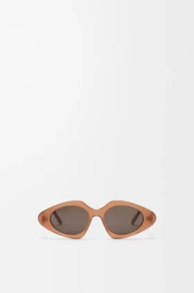 Dreieckige, schmale Sonnenbrille