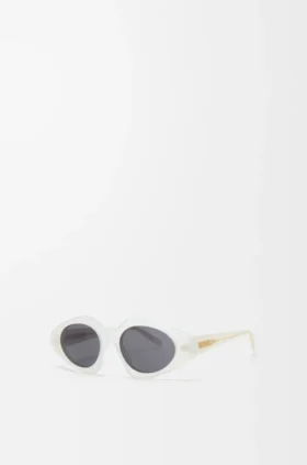Dreieckige, schmale Sonnenbrille
