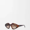 Dreieckige, schmale Sonnenbrille Dreieckige, schmale Sonnenbrille