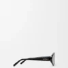 Dreieckige, schmale Sonnenbrille Dreieckige, schmale Sonnenbrille