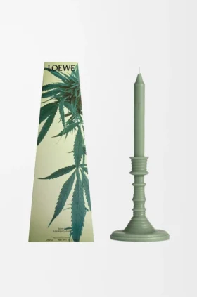Duftkerzenhalter mit Scent of Marihuana