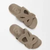 Ease Monogram Slipper aus Wildleder