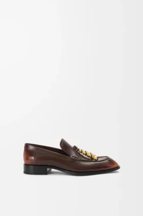 Edge Loafer aus gebürstetem Kalbsleder