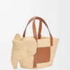 Elephant Basket aus Raffia und Kalbsleder Elephant Basket aus Raffia und Kalbsleder