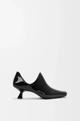 Emily Aqua Stiefelette aus PVC