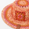 Fischerhut aus Raffia Fischerhut aus Raffia