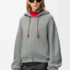 Flamenco-Hoodie aus Baumwolle und Kaschmir Flamenco-Hoodie aus Baumwolle und Kaschmir