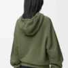 Flamenco-Hoodie aus Baumwolle und Kaschmir