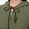 Flamenco-Hoodie aus Baumwolle und Kaschmir