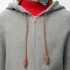 Flamenco-Hoodie aus Baumwolle und Kaschmir Flamenco-Hoodie aus Baumwolle und Kaschmir