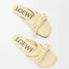 Flamenco-Knoten-Mule aus Lammleder