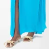 Flamenco-Knoten-Sandale aus Lammleder