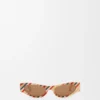 Flash Slim Cateye-Sonnenbrille