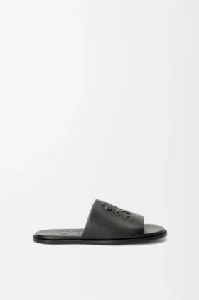 Flex Anagram Pantolette aus weichem Kalbsleder