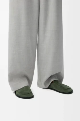 Flex-Loafer aus Wildleder