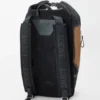 Flex Roll-Top-Rucksack aus Canvas und Wildleder