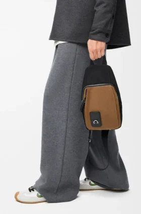 Flex Sling aus Canvas und Wildleder