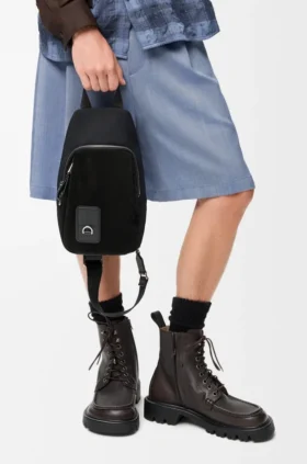 Flex Sling aus Canvas und Wildleder