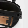 Flex Zipped Tote Bag aus Canvas und Wildleder Flex Zipped Tote Bag aus Canvas und Wildleder