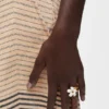 Flor-Ring aus Sterlingsilber und Emaille Flor-Ring aus Sterlingsilber und Emaille