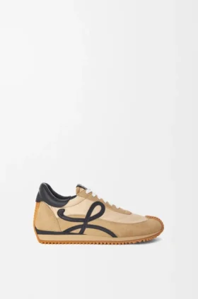 «Flow Runner» aus Nylon und Wildleder