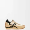 «Flow Runner» aus Nylon und Wildleder