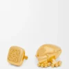 Frosch-Anstecknadel aus Messing Frosch-Anstecknadel aus Messing
