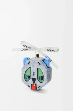 Futurist cat Christbaumkugel aus Glas
