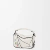 Futurist Cat Mini Puzzle-Tasche aus klassischem Kalbsleder Futurist Cat Mini Puzzle-Tasche aus klassischem Kalbsleder