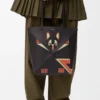 «Futurist Cat» Puzzle Fold Tote in mittlerer Grösse aus Nappa-Kalbsleder «Futurist Cat» Puzzle Fold Tote in mittlerer Grösse aus Nappa-Kalbsleder