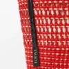 Geflochtene Tasche aus Iraca-Palmenblättern und Kalbsleder Geflochtene Tasche aus Iraca-Palmenblättern und Kalbsleder
