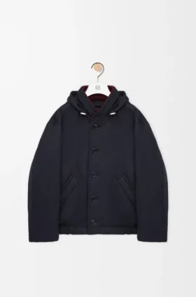 Gepolsterte Jacke aus technischer Baumwolle