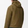 Gepolsterte Jacke aus technischer Baumwolle Gepolsterte Jacke aus technischer Baumwolle
