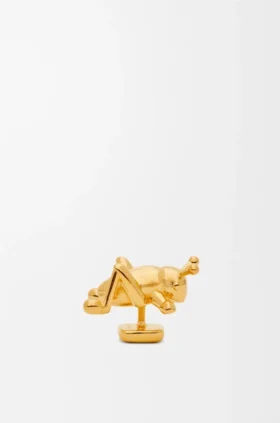 Grasshopper-Anstecknadel aus Messing