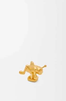 Grasshopper-Anstecknadel aus Messing