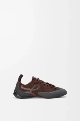 Grip Sneaker aus Kalbsveloursleder