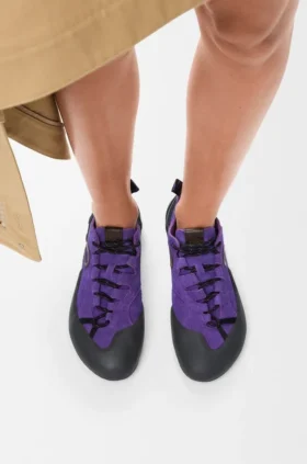 Grip Sneaker aus Kalbsveloursleder