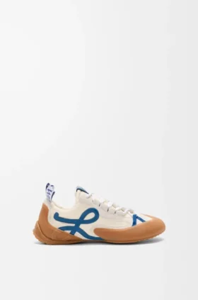 Grip-Sneaker aus Nylon und Wildleder