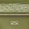 Grosse Amazona 180-Tasche aus Straussenleder Grosse Amazona 180-Tasche aus Straussenleder