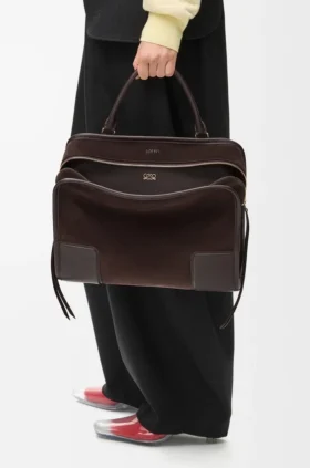 Grosse Amazona 180-Tasche aus Wildleder Grosse Amazona 180-Tasche aus Wildleder