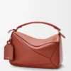 Grosse «Featherlight Puzzle»-Tasche aus Nappa-Lammleder
