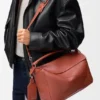 Grosse «Featherlight Puzzle»-Tasche aus Nappa-Lammleder