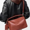 Grosse «Featherlight Puzzle»-Tasche aus Nappa-Lammleder