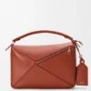 Grosse «Featherlight Puzzle»-Tasche aus Nappa-Lammleder