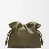 Grosse Flamenco-Clutch aus Nappa-Kalbsleder Grosse Flamenco-Clutch aus Nappa-Kalbsleder