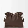 Grosse Flamenco-Clutch aus Nappa-Kalbsleder Grosse Flamenco-Clutch aus Nappa-Kalbsleder