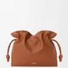 Grosse Flamenco-Clutch aus Nappa-Kalbsleder Grosse Flamenco-Clutch aus Nappa-Kalbsleder