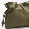 Grosse Flamenco-Clutch aus Nappa-Kalbsleder Grosse Flamenco-Clutch aus Nappa-Kalbsleder